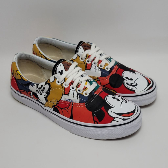 Vans Disney Era Mickey Mouse & Friends Sneakers Size 7.5 Men, Women's Size 9 - Picture 11 of 12